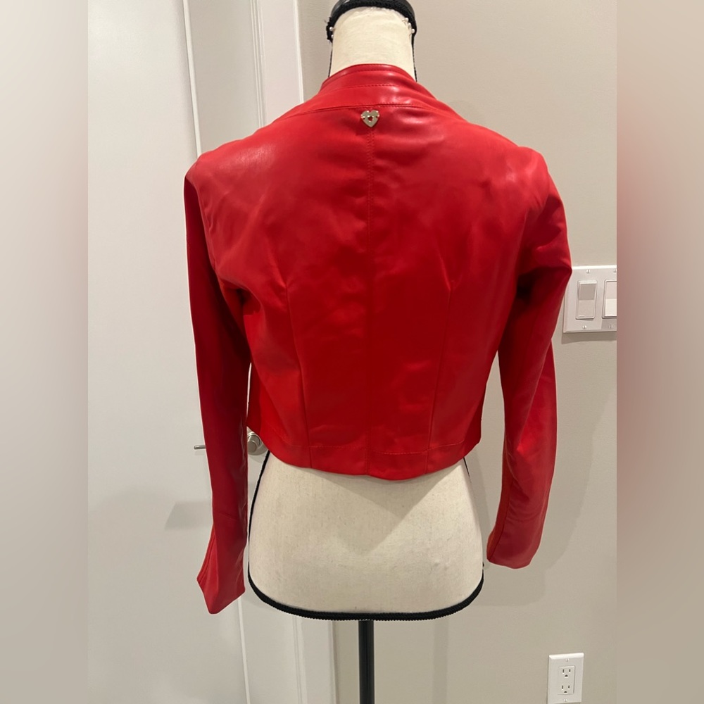 Twinset leather jacket NEW - Picture 3 of 7